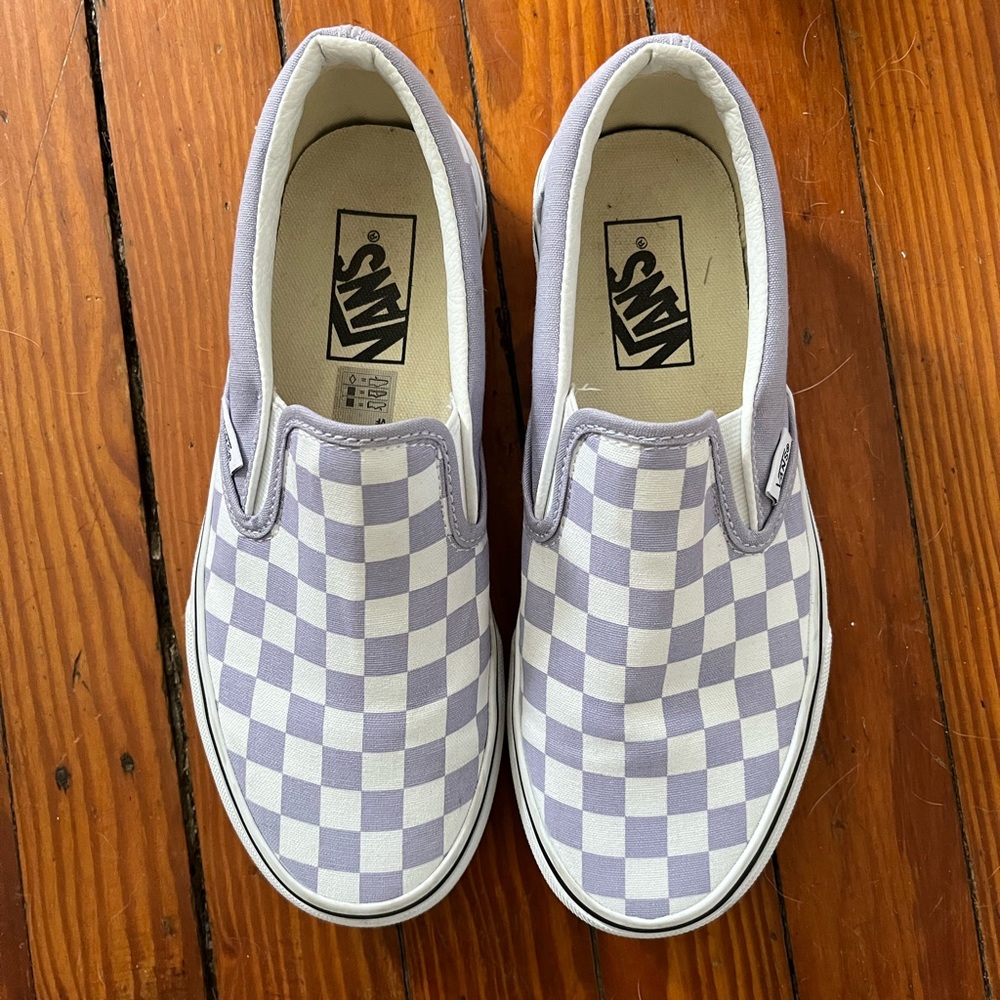 Checkered vans